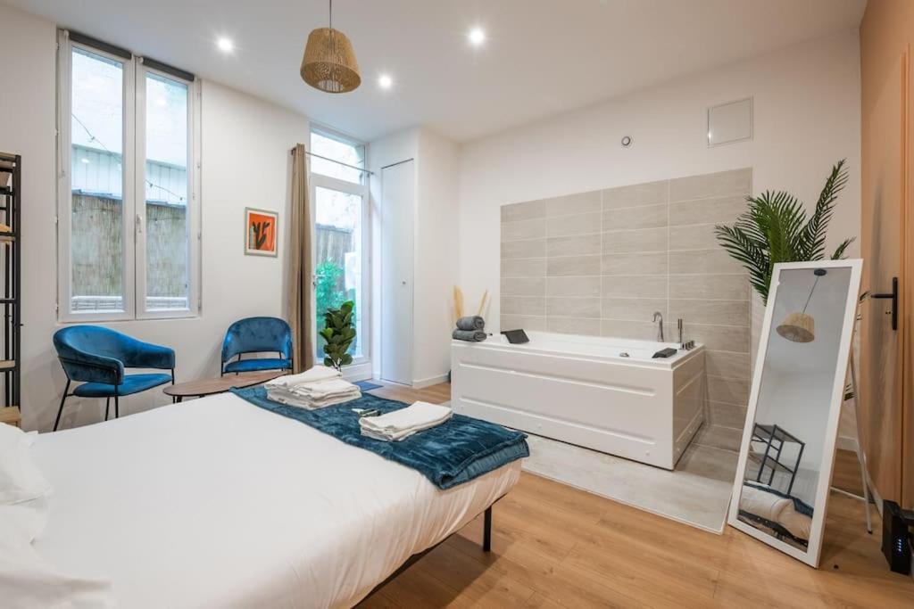Cocon Avec Jacuzzi - Centre Burdeos